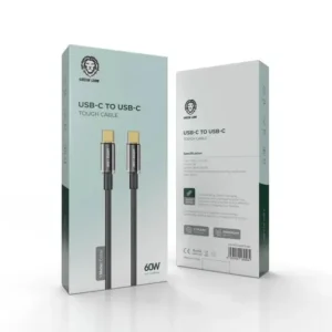 کابل مقاوم type-c به type-c گرین لاین